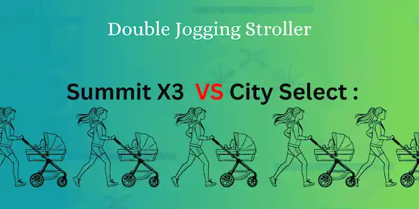 Summit X3 Double Jogging Stroller VS City Select Double Jogging Stroller